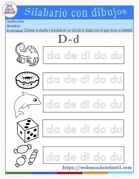 Actividades De Lectoescritura Para Primer Grado Web Mundo Infantil