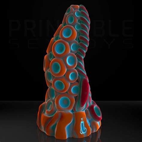 Descargar Archivo Stl Consolador Anal Vaginal Premium El Se Or Calamar Objeto Para