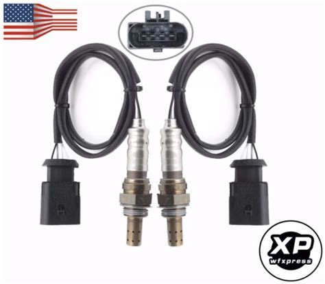 2x Upstream Downstream O2 Oxygen Sensors For Mini Cooper 2002 2008 1 6L