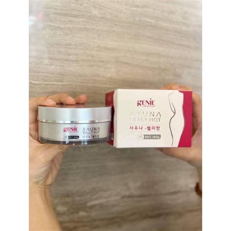 Kem Massage Tan Mỡ Genie Sauna Belly Hot Hàn Quốc 150gr Shopee Việt Nam