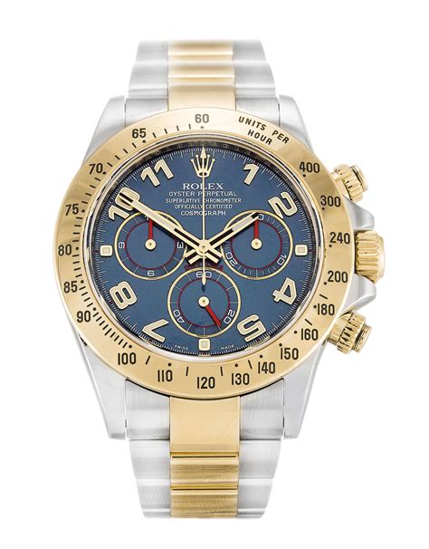 Rolex Cosmograph Daytona Rolesor Blue Dial Replica Watch