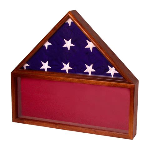 Flag Case Shadow Box With