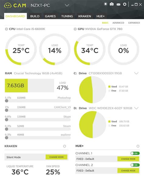 NZXT Cam Software Question | Tom's Hardware Forum