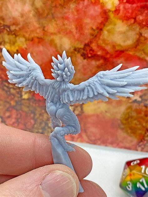 Harpy Miniature for D&D Dungeons and Dragons or Tabletop | Etsy