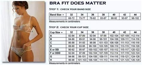 Bra Info Bra Size Charts Bra Info Bra Fitting