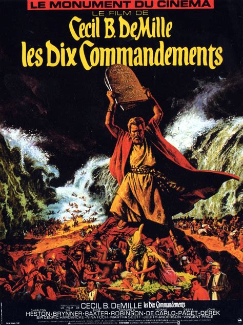 Jaquette Covers Les Dix Commandements The Ten Commandments 1956