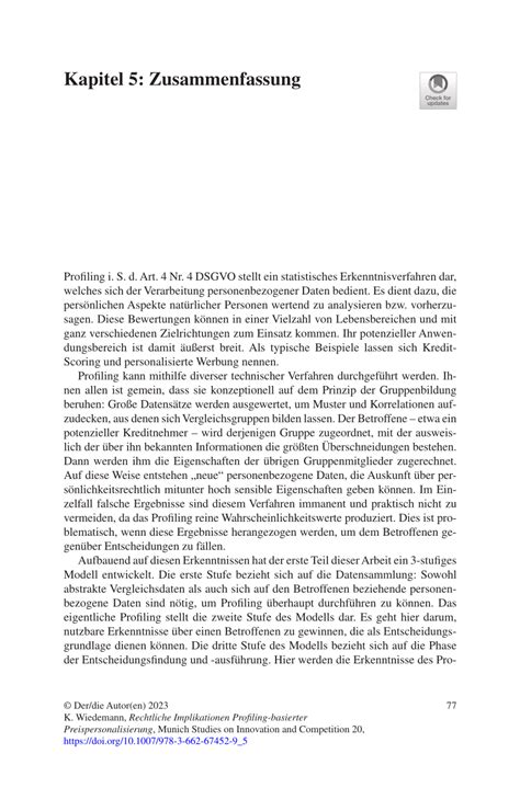 PDF Kapitel 5 Zusammenfassung