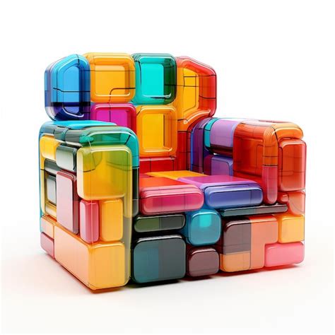 Premium AI Image | Colorful Armchair