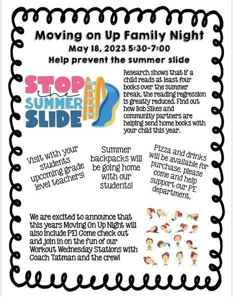 Stop The Summer Slide Bob Sikes Elementary School