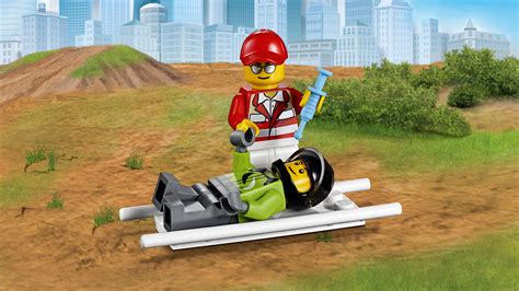 LEGO 60116 City Great Vehicles Ambulance Plane Set: Amazon.co.uk: Toys ...