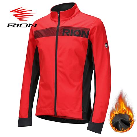 RION Veste De Cyclisme Thermique Pour Homme V Tements De V Lo D Hiver