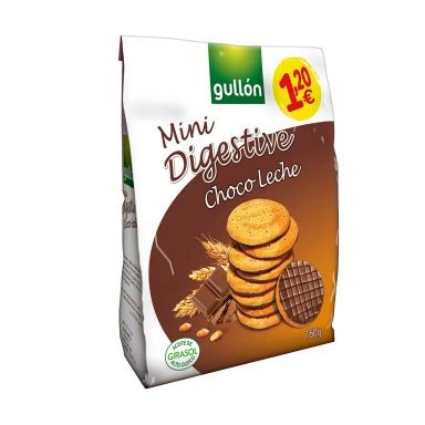 Comprar Gullón Mini Digestive Choco Leche 160gr