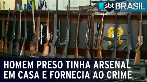 Polícia Prende Colecionador De Armas No Rio Grande Do Sul Sbt Brasil