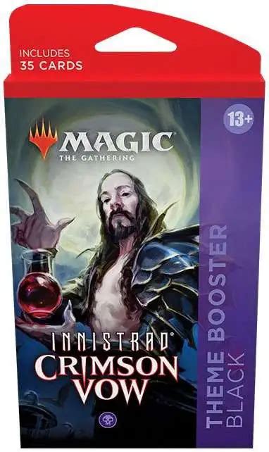 Magic The Gathering Innistrad Crimson Vow Theme Booster Box 12 Packs