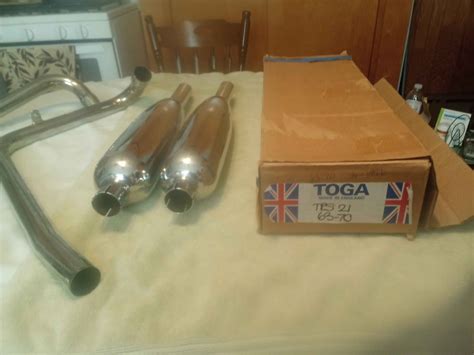 Toga Mufflers For Triumph Motorcycle Car Exhausts And Exhaust Parts