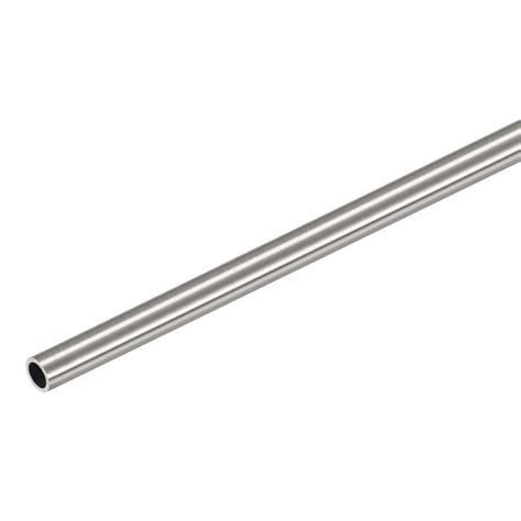 SOURCING MAP Tube Rond Acier inox 304 8mm Diamètre extérieur 1mm