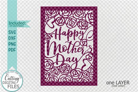 Free Svg Svg Mothers Day Cards File For Cricut