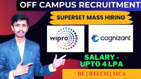 Cognizant Mass Recruitment 2023 Wipro Mass Hiring 2023 Cognizant