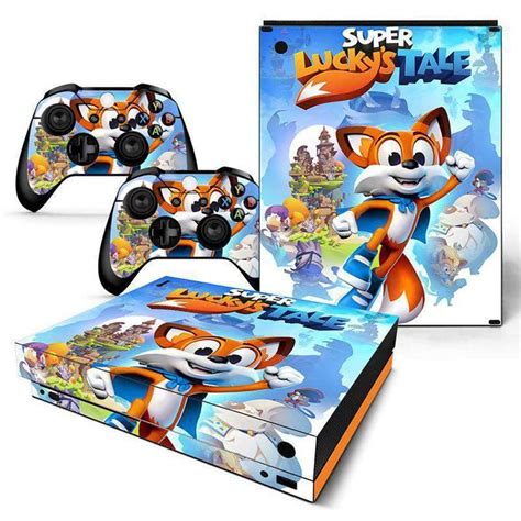 Super Lucky S Tale Xbox One X Skin Sticker Decal Consoleskins Co