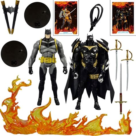 DC Multiverse Batman vs Azrael 2-Pack and Reverse Flash Figures Launch