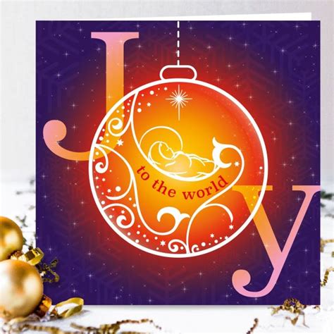 Joy Christmas Cards Pack Of 10