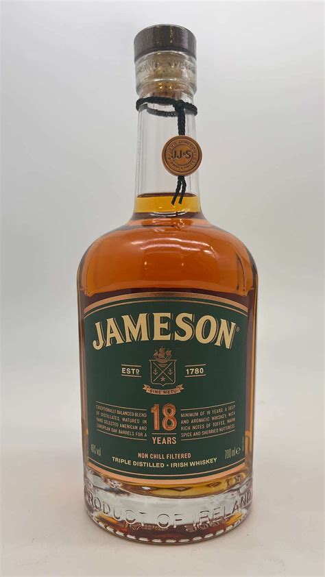 Jameson 18 year old (new packaging) | Whiskey Bidders | Irish Whiskey ...