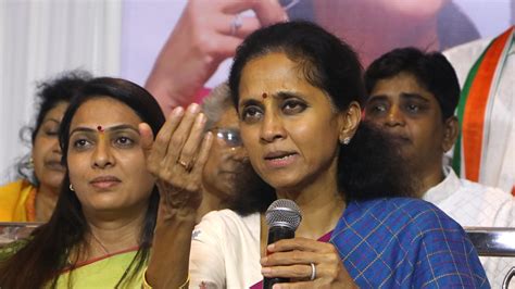 ‘has Bjp Criticised Any Less Supriya Sule In Support Of Rahul Gandhi