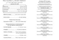 Awesome Lds Sacrament Meeting Program Template Launcheffecthouston