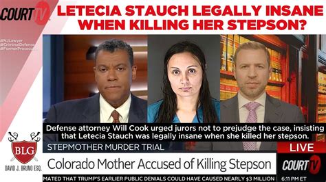 Letecia Stauch Legally Insane When Killing Her Stepson Stepmother