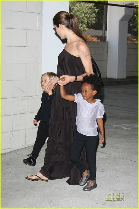 Angelina Jolie Dances With Shiloh Zee Photo Angelina Jolie