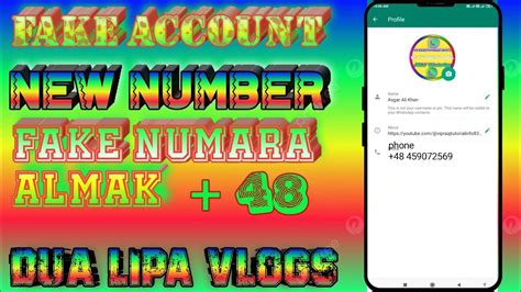 Whatsapp Sahte Numara Alma Whatsapp Sahte Numara Almak Fake Numara