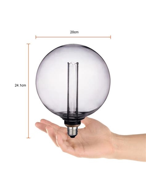 Foco Led Vintage Tecnolite Color Gris Atenuable 3 5 W Luz Suave Cálida