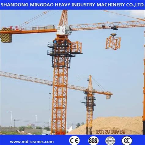 Ce Iso Approved Qtz Construction Mobile Tower Crane For Sale Ton