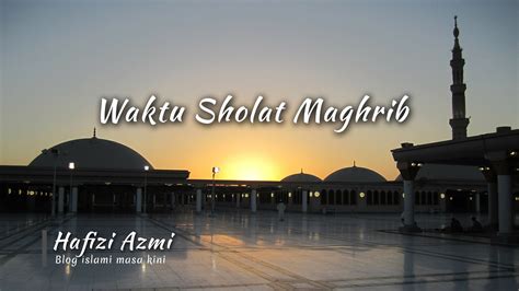 Gambar Sholat Maghrib – pulp