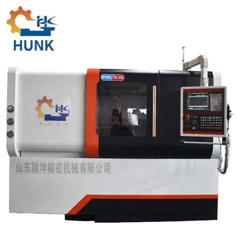 Desktop CNC Benchtop CNC Lathe Ck50L Metal CNC Turning Center Slant Bed ...