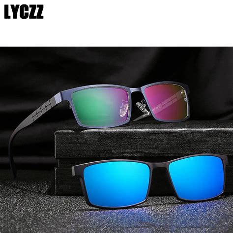 Lyczz Brand Ultra Light Tr Anti Blue Polarized Sunglasses Magnetic