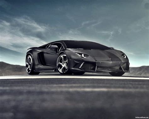 Black Lamborghini Wallpaper - WallpaperSafari