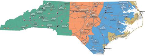 Map Of North Carolina State Parks