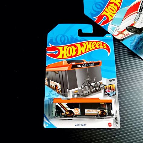 Hot Wheels Ain T Fare Bus Orange Hotwheels Metro Hobbies Toys