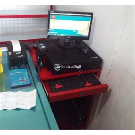 Komputer Kasir Fullset Meja Kasir Siap Pakai Bonus Software Di Jogja