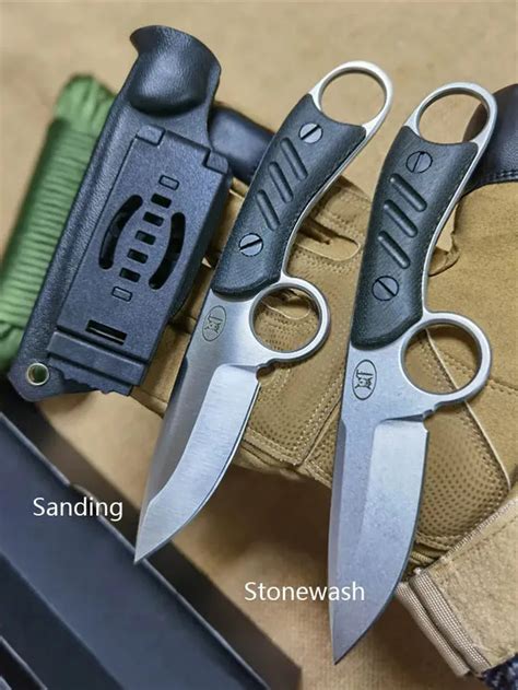 Theone Dc Steel Tactical Survival Fixed Blade Knife T Tl Kyoto