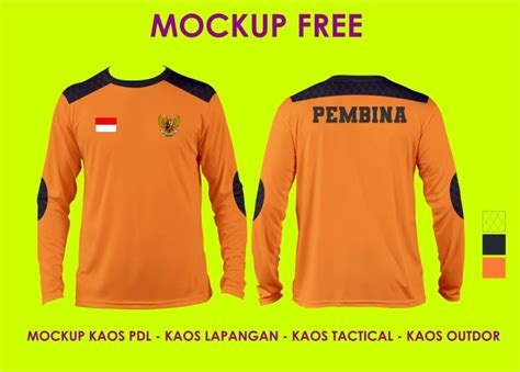 Mockup Kaos Untuk Tampilan Desain Kaos Format Corel Cdr Yaokela