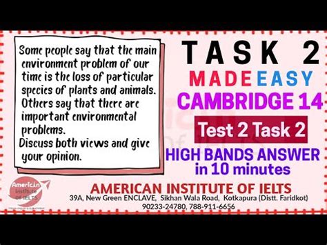 ESSAY WRITING CAMBRIDGE 14 TEST 2 FUNDAMENTALS OF IELTS TASK 2