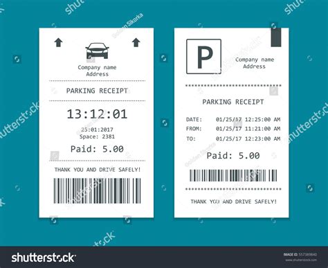 4,679 Parking ticket Stock Vectors, Images & Vector Art | Shutterstock