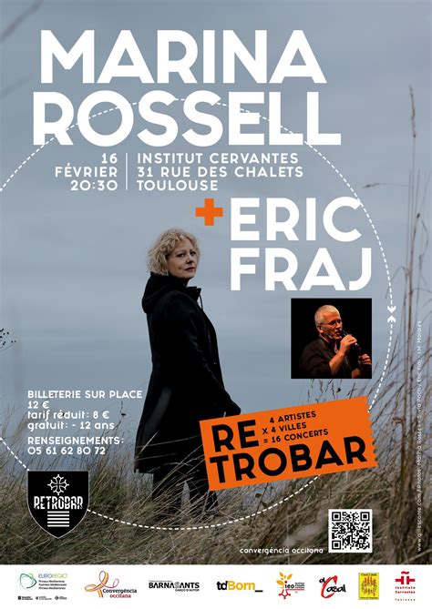 Marina Rossell E Eric Fraj Dijous De Febri R A Tolosa Pa S N Stre