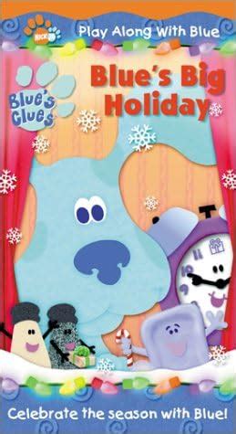 Amazon.com: Blue's Clues - Blue's Big Holiday [VHS] : Blue's Clues ...