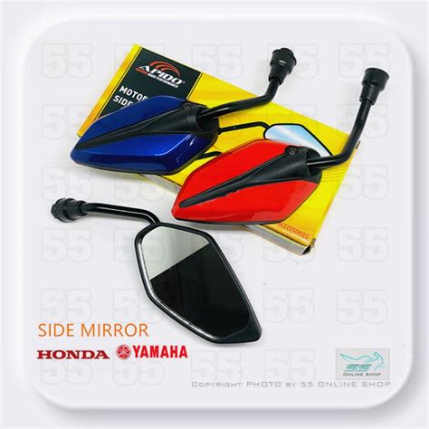 Side Mirror Honda Yamaha Y Lc Rs Ex Wave Kriss Dash Nvx