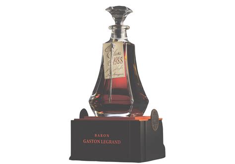 Baron Gaston Legrand Bas Armagnac 1988 Elusa decanter - Bonjour Drinks ...
