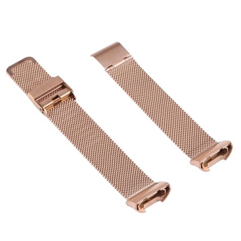 Bandje Voor Fitbit Charge 3 En Charge 4 Rosegoud Smartwatch Bandjes