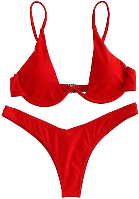 Bikini Set Sexy Bikini Sets Thong Bikini Red Bikini Set Swimsuit Tops Bikini Swimsuits